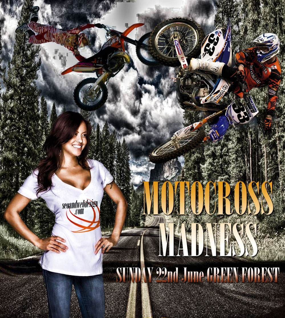 photoshop compositions motocross