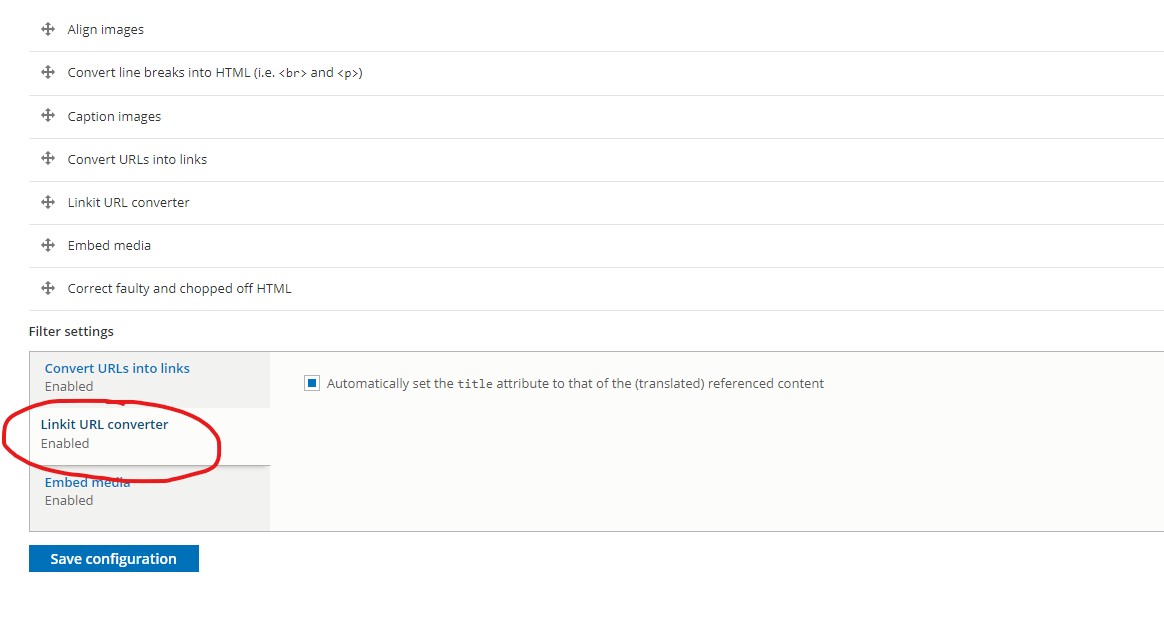 linkit module